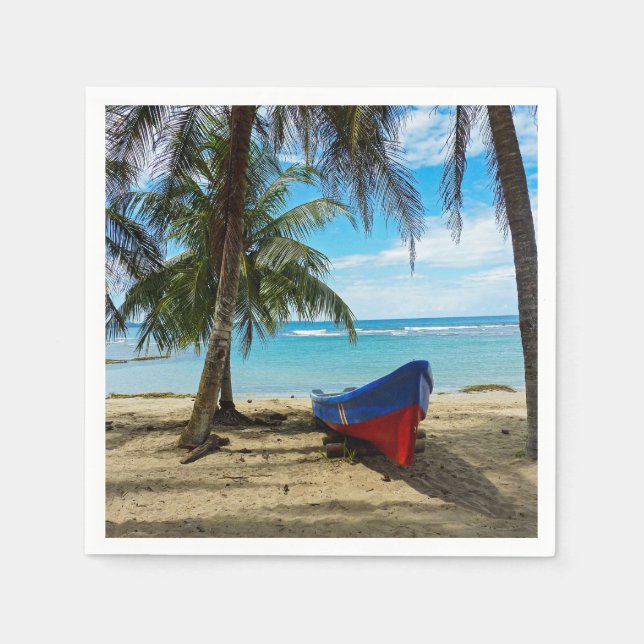 Guardanapo De Papel Pura Vida na Costa Rica - América Central (Frente)