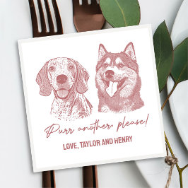 Guardanapo De Papel Purgue Outro Por Favor Personalizado Casamento De 