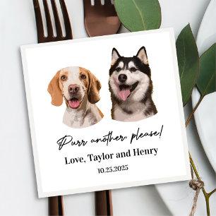 Guardanapo De Papel Purgue Outro Por Favor Personalizado Casamento De