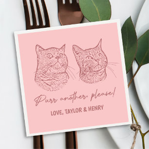 Guardanapo De Papel Purgue Outro Por Favor Personalizado Casamento De