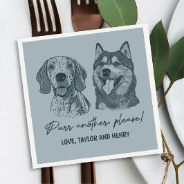 Guardanapo De Papel Purgue Outro Por Favor Personalizado Casamento De 