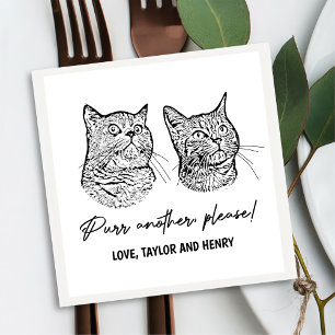 Guardanapo De Papel Purgue Outro Por Favor Personalizado Casamento De