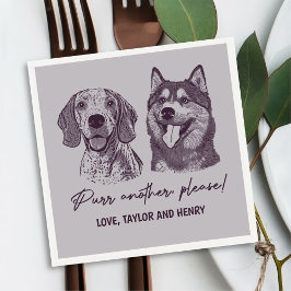 Guardanapo De Papel Purgue Outro Por Favor Personalizado Casamento De 