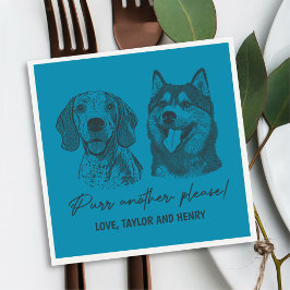 Guardanapo De Papel Purgue Outro Por Favor Personalizado Casamento De 