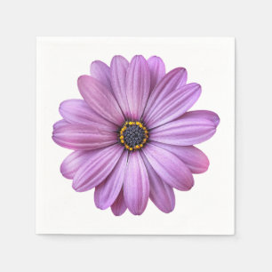 Guardanapo De Papel Purple Daisy Party Paper Napkins