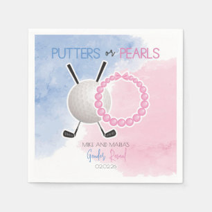 Guardanapo De Papel Putters ou Pearls - Partido da Revenda de Gênero