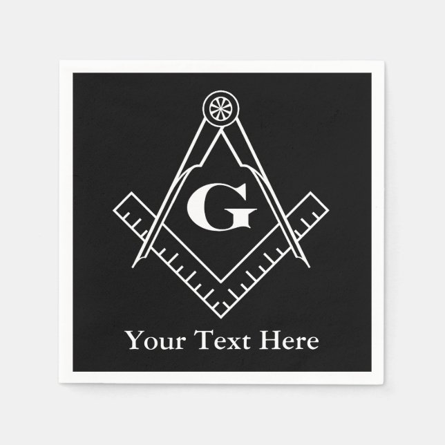 Guardanapo De Papel Quadrado e Compactar com Inset G (Frente)