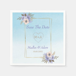 Guardanapo De Papel Quadro Com Flores