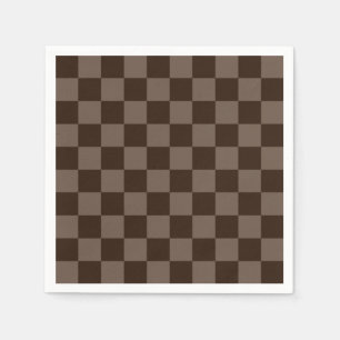 Guardanapo De Papel Quadro de controlo de castanho escuro e quincy