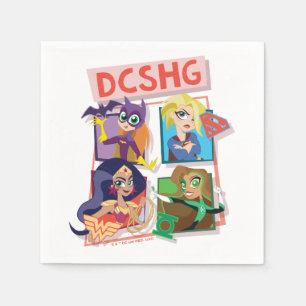 Guardanapo De Papel Quartet DC Super Hero Girls