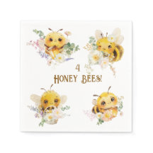 Quatro Bees Napkins