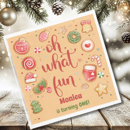 Guardanapo De Papel Que aniversário divertido de natal