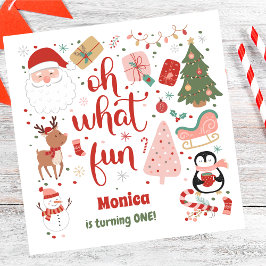 Guardanapo De Papel Que aniversário divertido de natal