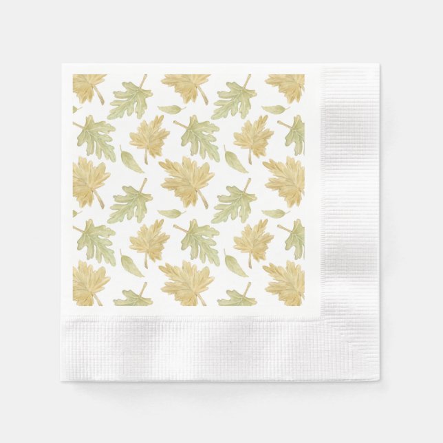 Guardanapo De Papel Quebra de Aquarela Deixa Papel Nápoles (Frente)