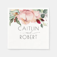 Queda Floral Rosa Dusty