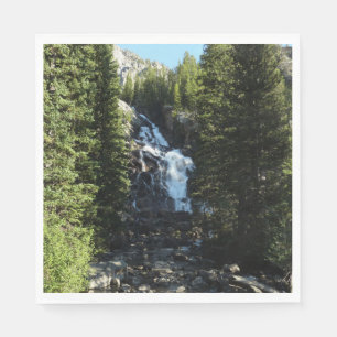 Guardanapo De Papel Queda oculta no Parque Nacional de Grand Teton