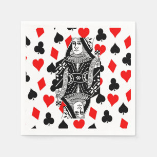 Guardanapo De Papel Queen Of Hearts