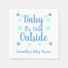 Guardanapo De Papel Querida, está frio lá fora