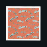 Guardanapo De Papel Race Car Party Paper Napkins | Vintage Race Car<br><div class="desc">Race Car Papagaio Nápoles. Pronto para ser personalizado por você!</div>