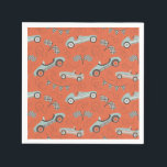 Guardanapo De Papel Race Car Party Paper Napkins | Vintage Race Car<br><div class="desc">Race Car Papagaio Nápoles. Pronto para ser personalizado por você!</div>