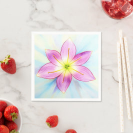 Guardanapo De Papel Rain Lily napkins