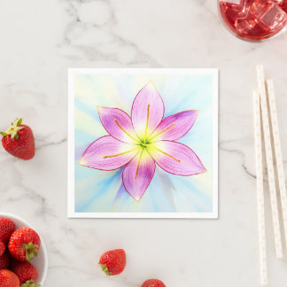 Guardanapo De Papel Rain Lily napkins