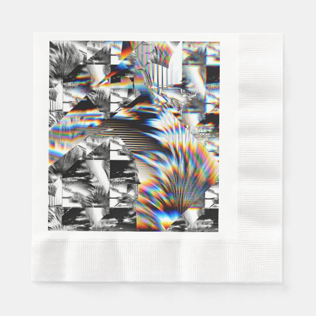 Guardanapo De Papel Rainbow Assault Napkins (Frente)