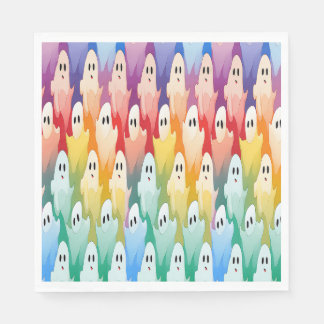 Guardanapo De Papel Rainbow Ghosts