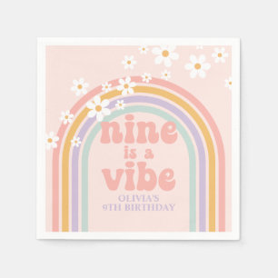 Guardanapo De Papel Rainbow Pastel Nine faz 9 anos