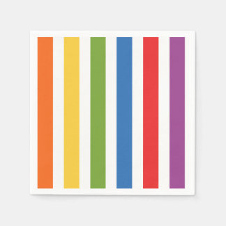 Guardanapo De Papel Rainbow Stripes 