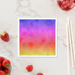 Guardanapo De Papel Rainbow Vapor