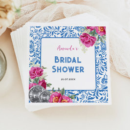 Guardanapo De Papel Rainha da Dança Mamma Mia Chá de Noiva Disco