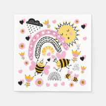 Rainhas Bees Bonitas BFF, Menina, Presentes Rosa