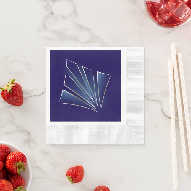 Guardanapo De Papel Raios de Sapphire (Insitu)