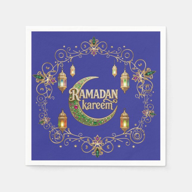 Guardanapo De Papel Ramadão Kareem (Frente)