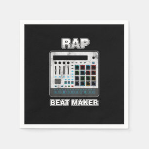 Guardanapo De Papel Rap Beat Maker Pop Music Vocal Performer Hip Hop R