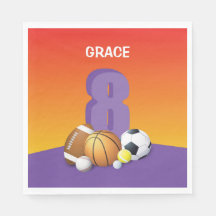 Rapariga 8º Aniversário do Esporte Balls