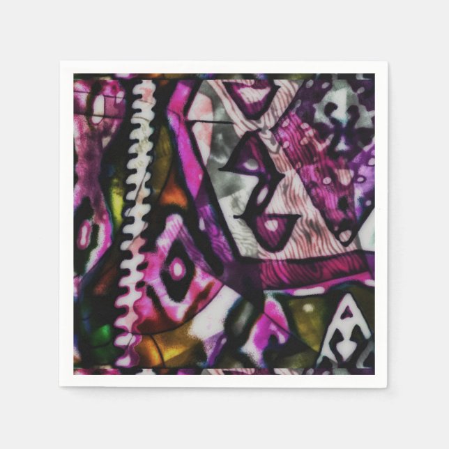 Guardanapo De Papel Raptura em cor (Frente)