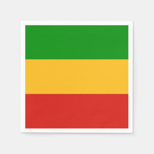 Guardanapo De Papel RASTAFARI FLAG COLORS + suas ideias