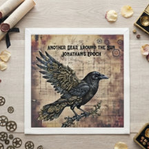 Raven Steampunk Gótico