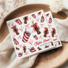 Guardanapo De Papel Ready to Pop Cola Baby Shower