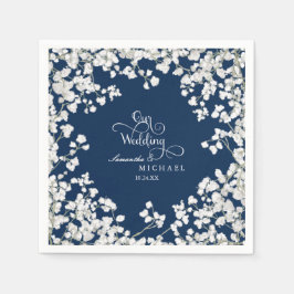 Guardanapo De Papel Recepção de casamento Bebês de decoração Invólucro