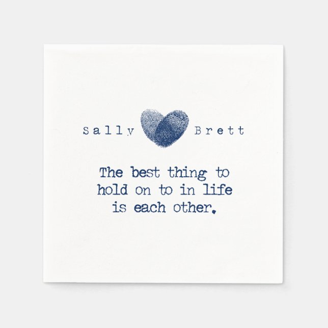 Guardanapo De Papel Recepção Napkin (Frente)