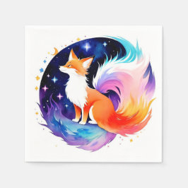 Guardanapo De Papel Red Fox Dreams Birthday