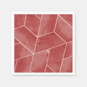 Guardanapo De Papel Red Geométrico Gala Napkins