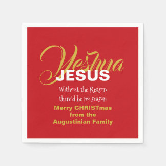 Guardanapo De Papel Red JESUS RAZÃO SEASON Documento de Natal
