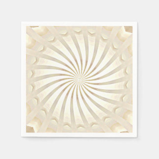 Guardanapo De Papel Redemoinho Bege Creme