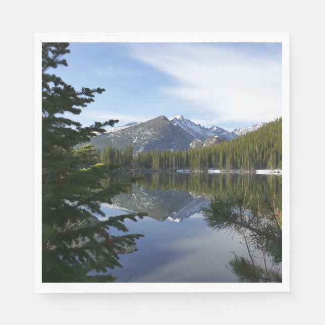 Guardanapo De Papel Reflexo do Bear Lake III (Frente)