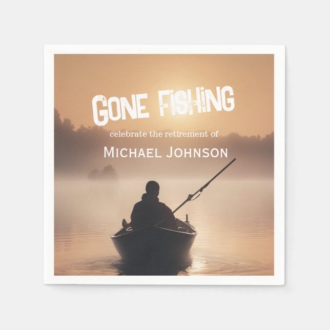 Guardanapo De Papel Reforma do setor da pesca (Frente)