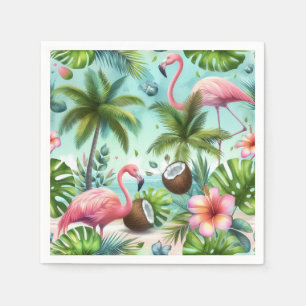 Guardanapo De Papel Refúgio de Flamingos